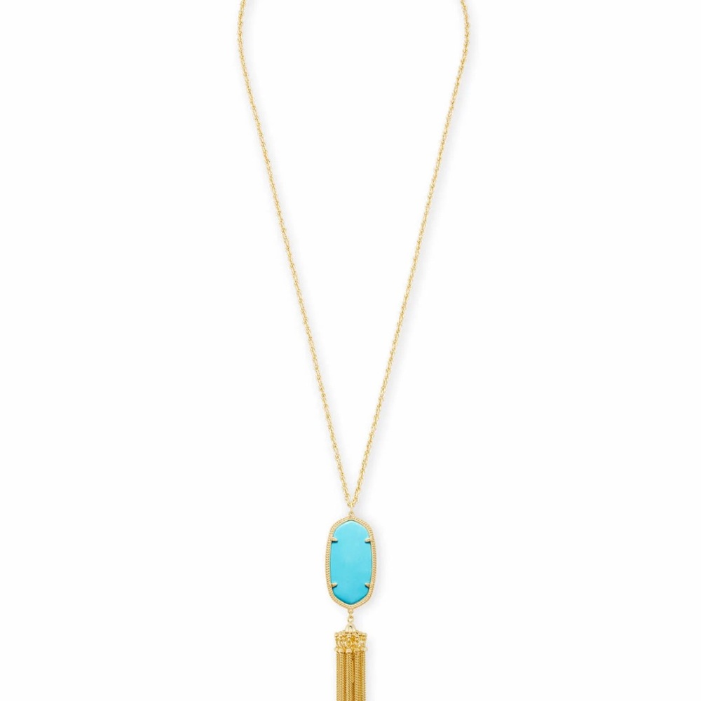 Kendra Scott Blue and Gold Necklace Collection